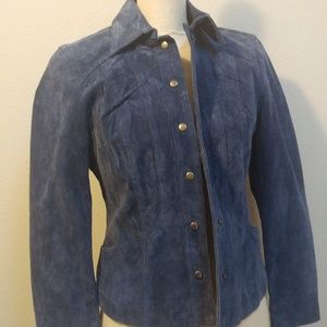 Suede Coldwater Creek Midnight Blue PXS Jacket